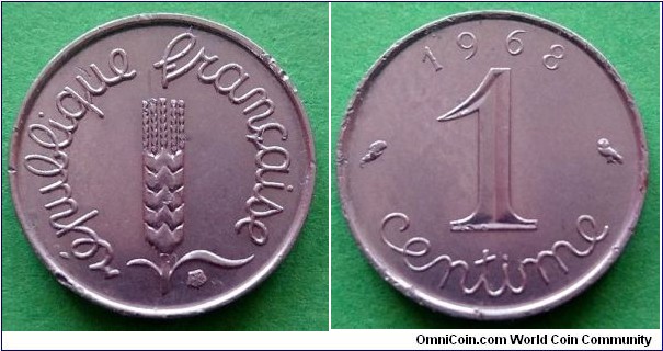 France 1 centime.
1968 (II)