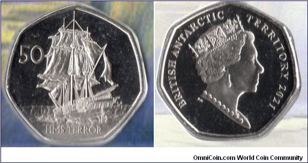 BAT 50p HMS Terror