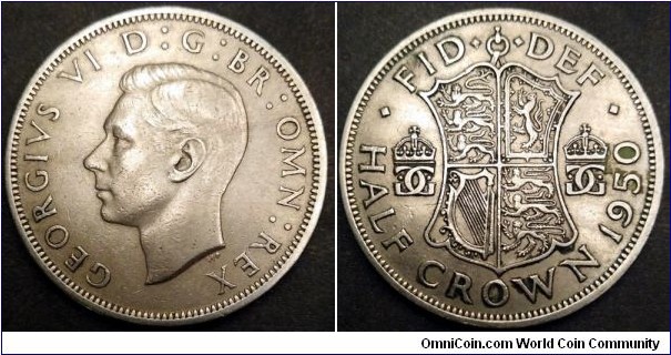 Half crown 1950 (III)