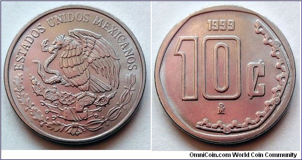 Mexico 10 centavos.
1999 (II)