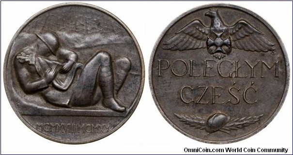 Polish medal - Glory to the fallen (1918-1920)