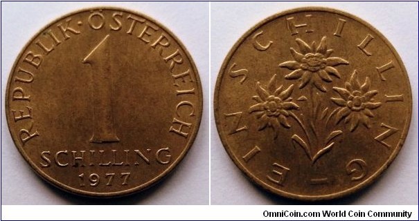 Austria 1 schilling.
1977