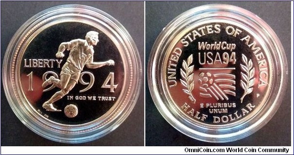 1994 P Half dollar - World Cup USA'94.