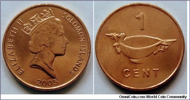 Solomon Islands 1 cent. 2005