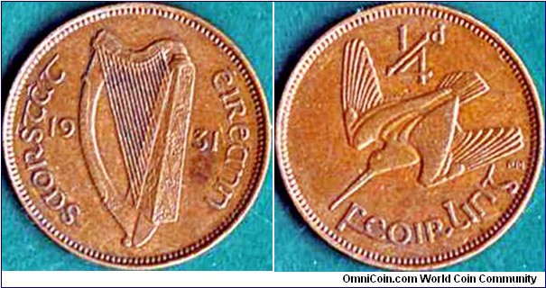 Ireland 1931 1 Farthing.