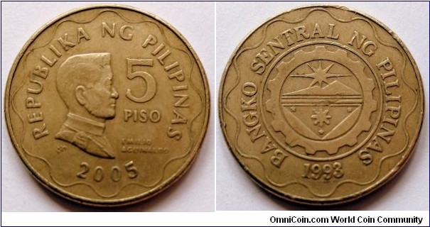 Philippines 5 piso.
2005 (III)