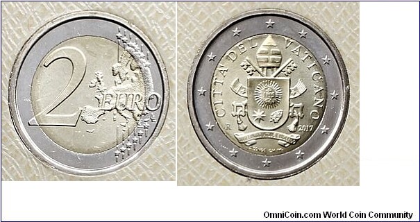 2 Euro - Pontificate of Francis