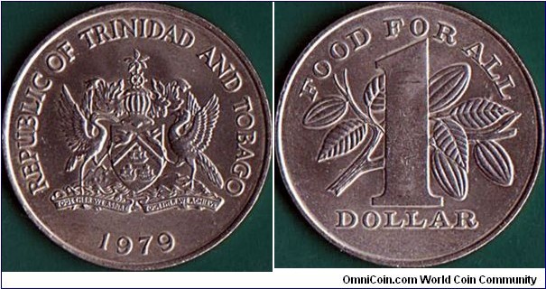 Trinidad & Tobago 1979 1 Dollar.

F.A.O. - Food For All.