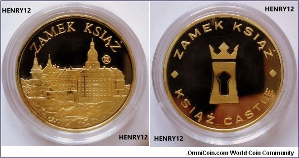 Poland - Souvenir token from Książ Castle.