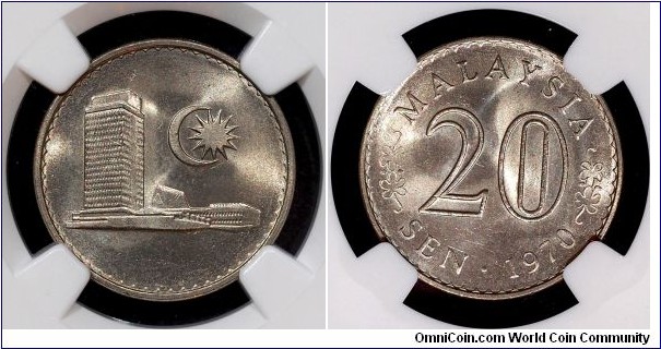 Series: Parliament house. Scare year, Mintage 1,054,000. Composition: Copper-Nickel