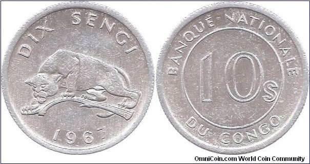 10 Sengi 1967 Congo