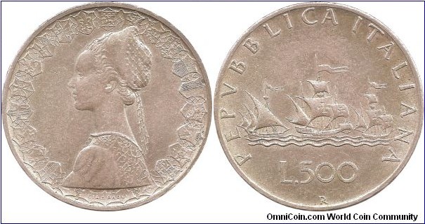 500 Lire 1966 Italy