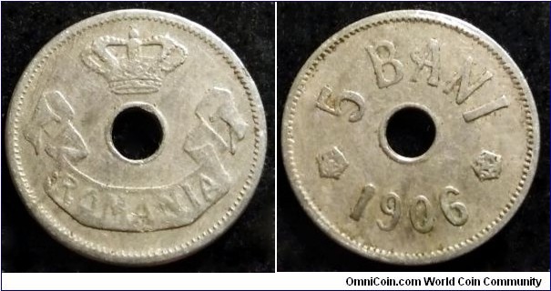 Romania 5 bani.
1906