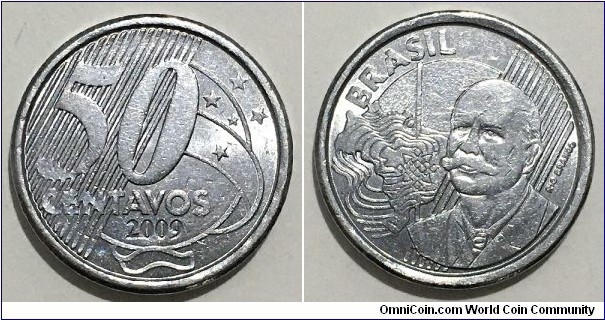 50 Centavos (Federative Republic of Brazil // Stainless Steel)