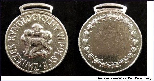 Medal - Cynological Association in Poland.