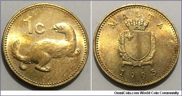 1 Cent (Republic of Malta // Nickel Brass)