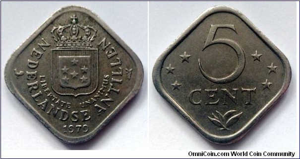 Netherlands Antilles 5 cent. 1979