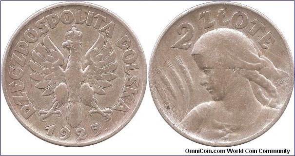 2 Zlote 1925 Poland