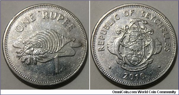 1 Rupee (Republic of Seychelles // Nickel clad Steel)