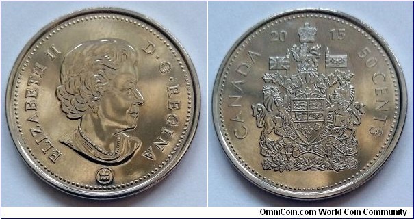 Canada 50 cents.
2015
