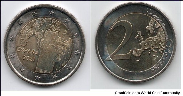 2 Euro UNESCO-Toledo