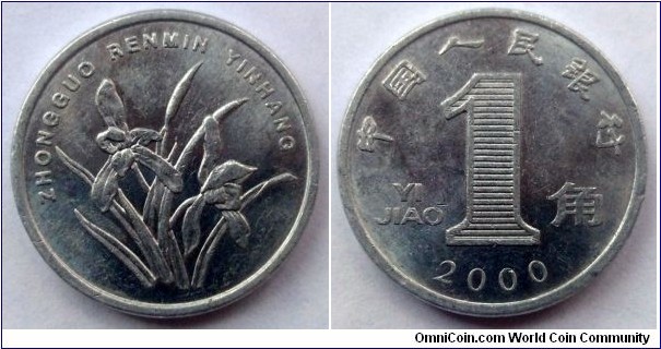 China 1 jiao.
2000 (II)