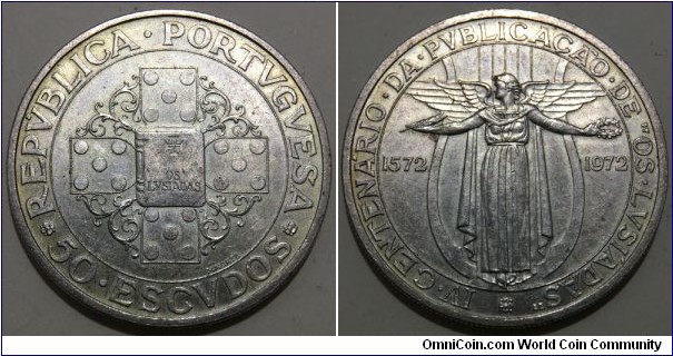 50 Escudos (2nd Portuguese Republic / 400th Anniversary of 