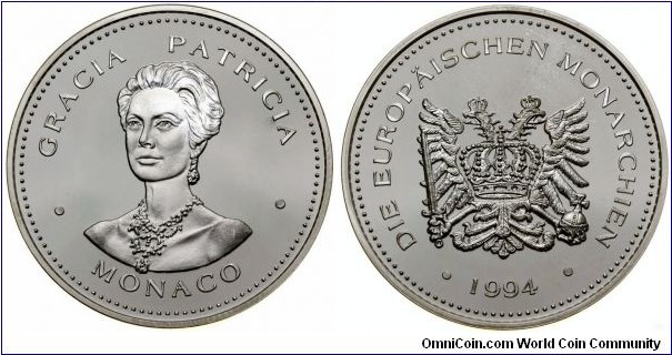 European Monarchies - Grace Kelly. Monaco 