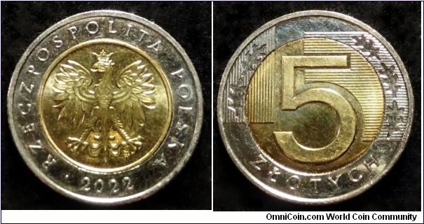 Poland 5 złotych.
2022