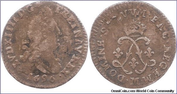 4 Sols 1696 France