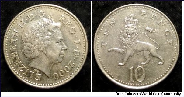 10 pence. 2000