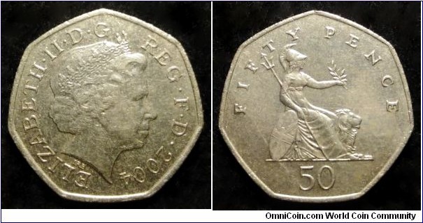 50 pence.
2004
