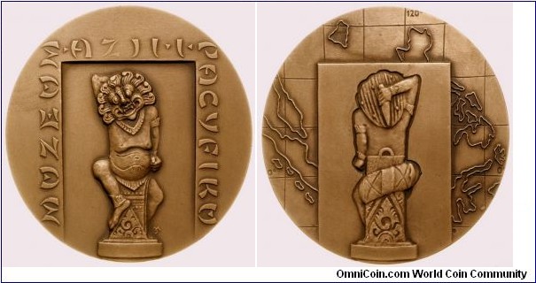 Polish medal - Asia and Pacific Museum in Warsaw.