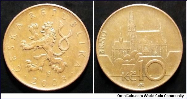 Czech Republic (Czechia) 10 korun. 2003