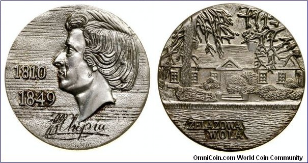 Polish medal - Fryderyk Chopin