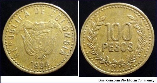Colombia 100 pesos.
1994 (II)