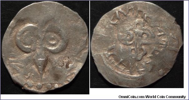 AR Anonymous denga of Ryazan, ca 1380-90. GP-2298E R-2. GP 2017 - 5757C, R2.