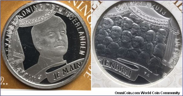10 Euro Willem-Alexander Coronation 