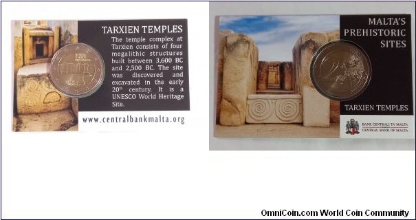 2 Euro Temple of Tarxien 
