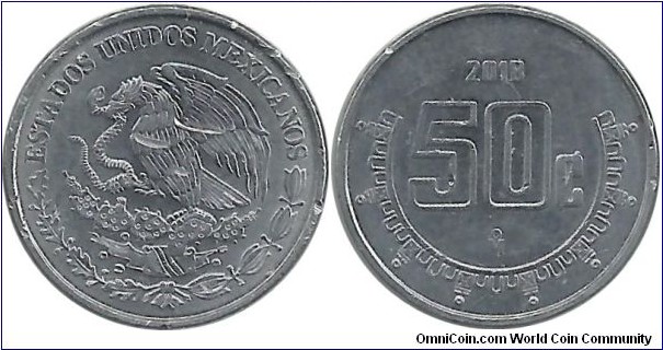 Mexico 50 Centavos 2018