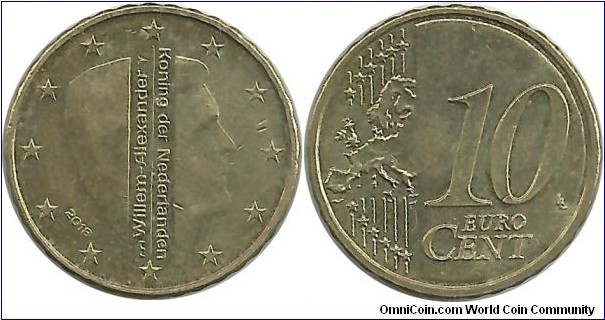 Nederland 10 Eurocent 2018