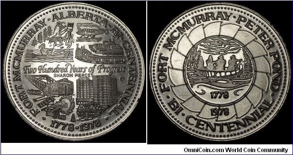 Alberta Token 200 Years of Progress 