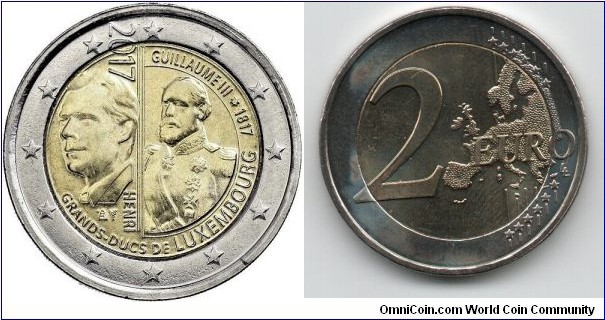 2 Euro Guillaume III 