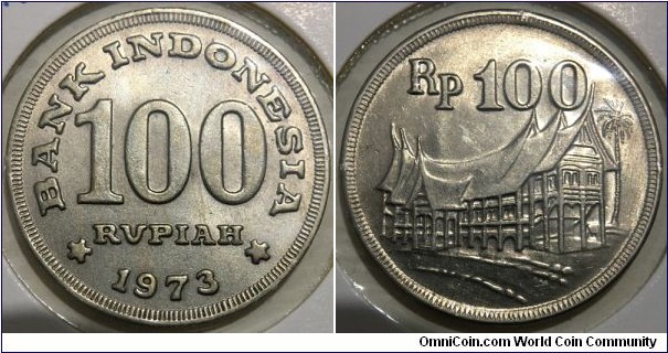 100 Rupiah (Republic of Indonesia // Copper-Nickel) 