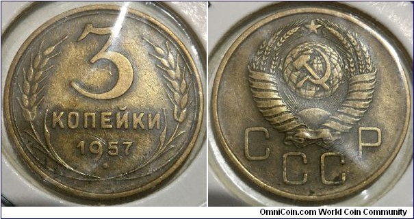 3 Kopecks (Soviet Union // Aluminium-Bronze) 