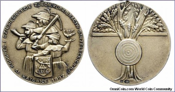 Polish medal of Fowler Brotherhood.