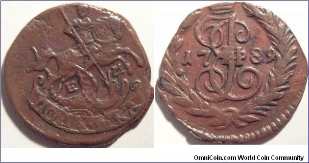 AE Polushka (1/4 kopeck) 1789 EM