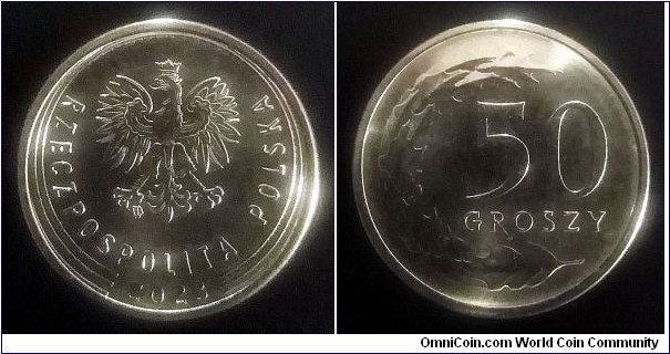 Poland 50 groszy. 2023