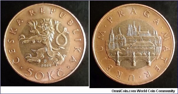 Czech Republic 50 korun. 2012