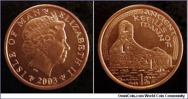 Isle of Man 1 penny.
2003 (AB)